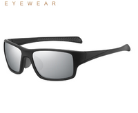 Original Design Solid Color Tac Square Full Frame Sports Sunglasses main image 2