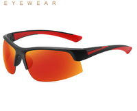 Retro Solid Color Tac Square Half Frame Sports Sunglasses main image 3