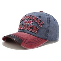 Unisex Retro Letter Curved Eaves Baseball Cap sku image 2