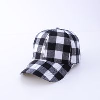 Unisex Casual Simple Style Stripe Lattice Flower Curved Eaves Baseball Cap sku image 12