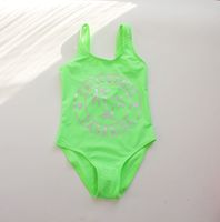 Cute Coconut Tree Printing Bodysuit One-pieces Kids Swimwear sku image 4