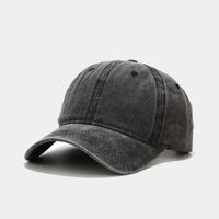 Gorra De Béisbol De Color Sólido Retro Básica Unisex sku image 3