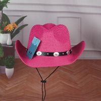 Women's Ethnic Style Solid Color Sun Hat sku image 7