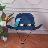 Women's Ethnic Style Solid Color Sun Hat main image 4