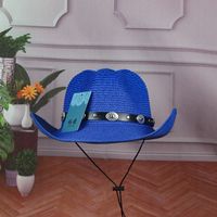 Women's Ethnic Style Solid Color Sun Hat sku image 1