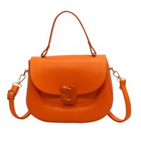 Women's All Seasons Pu Leather Classic Style Shoulder Bag Handbag sku image 1