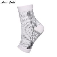 Unisex Sports Solid Color Nylon Rib-knit Ankle Socks sku image 15
