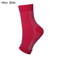 Unisex Sports Solid Color Nylon Rib-knit Ankle Socks sku image 9