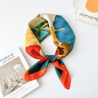 Women's Elegant Color Block Polyester Printing Scarves & Gloves sku image 33