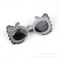 Fashion Animal Resin Special-shaped Mirror Full Frame Kids Sunglasses sku image 4