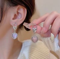 1 Pair Fashion Star Alloy Plating Artificial Pearls Rhinestones Women's Drop Earrings sku image 6