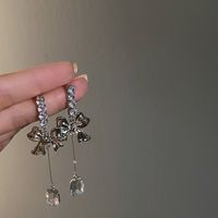 1 Pair Fashion Star Alloy Plating Artificial Pearls Rhinestones Women's Drop Earrings sku image 10