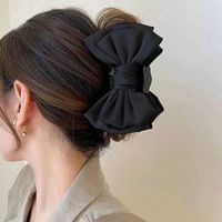 Classic Style Bow Knot Cloth Hair Claws sku image 12