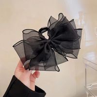 Classic Style Bow Knot Cloth Hair Claws sku image 9