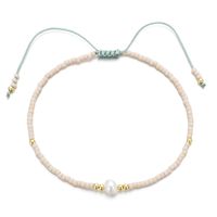Basic Solid Color Pearl Beaded Wholesale Bracelets sku image 8