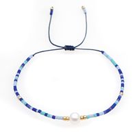 Basic Solid Color Pearl Beaded Wholesale Bracelets sku image 5