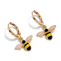 Casual Retro Geometric Bee Butterfly Metal Women's Drop Earrings main image 2