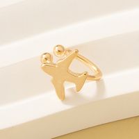 Casual Simple Style Airplane Alloy Plating Gold Plated Nose Ring main image 2