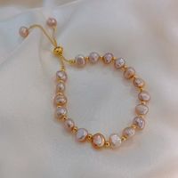 Elegant Simple Style Round Imitation Pearl Wholesale Bracelets main image 1