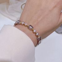 Elegant Simple Style Round Imitation Pearl Wholesale Bracelets sku image 2