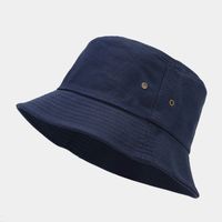 Unisex Classic Style Streetwear Solid Color Wide Eaves Bucket Hat sku image 10