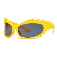 Hip-hop Streetwear Geometric Pc Square Full Frame Men's Sunglasses sku image 3