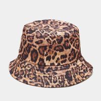 Unisexe Hip Hop Rétro Bloc De Couleur Avant-toit Large Chapeau Seau sku image 22