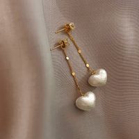 Elegant Retro Flower Alloy Inlay Artificial Gemstones Women's Earrings sku image 48