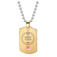 Simple Style Constellation Stainless Steel Titanium Steel Plating 18k Gold Plated Pendant Necklace sku image 39