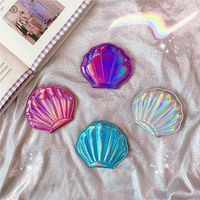 Simple Style Shell Plastic Mirror 1 Piece main image 2