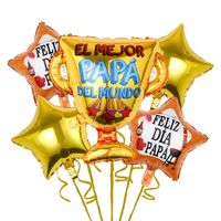 Dia Del Padre Letra Película De Aluminio Fiesta Globos main image 5