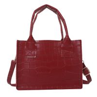 Women's All Seasons Pu Leather Classic Style Shoulder Bag Handbag sku image 6