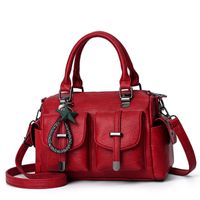 Women's Large All Seasons Pu Leather Classic Style Tote Bag main image 2