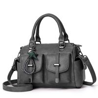 Women's Large All Seasons Pu Leather Classic Style Tote Bag sku image 7
