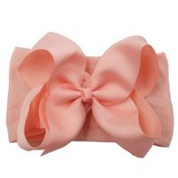 Cute Simple Style Bow Knot Nylon Hair Band sku image 2