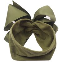 Cute Simple Style Bow Knot Nylon Hair Band main image 5