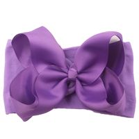 Cute Simple Style Bow Knot Nylon Hair Band sku image 15