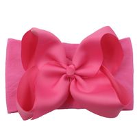 Cute Simple Style Bow Knot Nylon Hair Band sku image 3