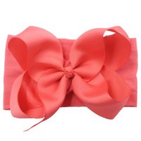Cute Simple Style Bow Knot Nylon Hair Band sku image 4