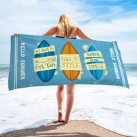 Casual Letter Beach Towels main image 4
