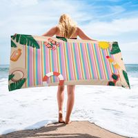 Casual Letter Beach Towels main image 3