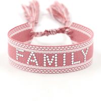 Vacation Ethnic Style Letter Polyester Wholesale Bracelets sku image 7