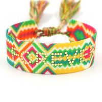 Vacation Ethnic Style Letter Polyester Wholesale Bracelets sku image 35