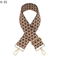 All Seasons Polyester Geometric Bag Strap sku image 12