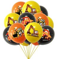 Date D'anniversaire Auto Émulsion Fête Ballons 1 Pièce sku image 3