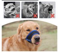 New Pet Muzzle Anti-bark Anti-bite Dog Mouth Cover Breathable Mesh Pet Muzzle Anti-miseating Pet Supplies main image 1
