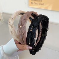 Sweet Heart Shape Twist Gauze Hair Band main image 3