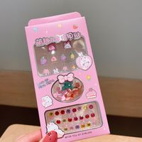 Moton D'autocollant À Ongles Mignons Pour Enfants Portant Une Feuille D'ongle sku image 4