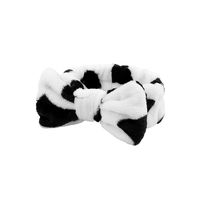 Simple Style Bow Knot Cloth Hair Band sku image 1