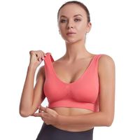 Simple Style Solid Color Nylon Backless Active Tops Bra main image 3